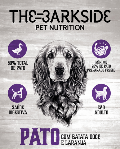 Barkside Prime Natural Pato c/ Batata Doce e Laranja