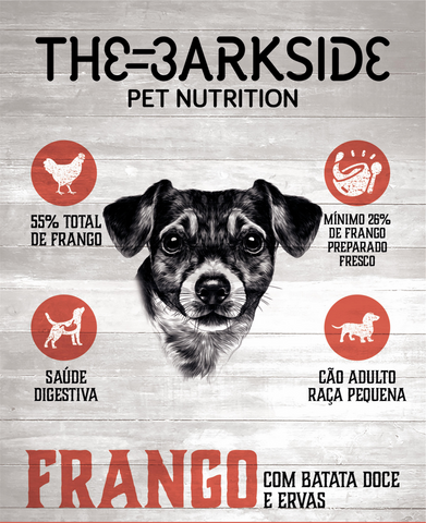 Barkside Prime Natural Frango c/ Batata Doce e Ervas (Raça Pequena)